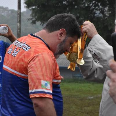 Laranjeiras do Sul conquistou o Tricampeonato do Jarcans na modalidade de Futebol sete 35+